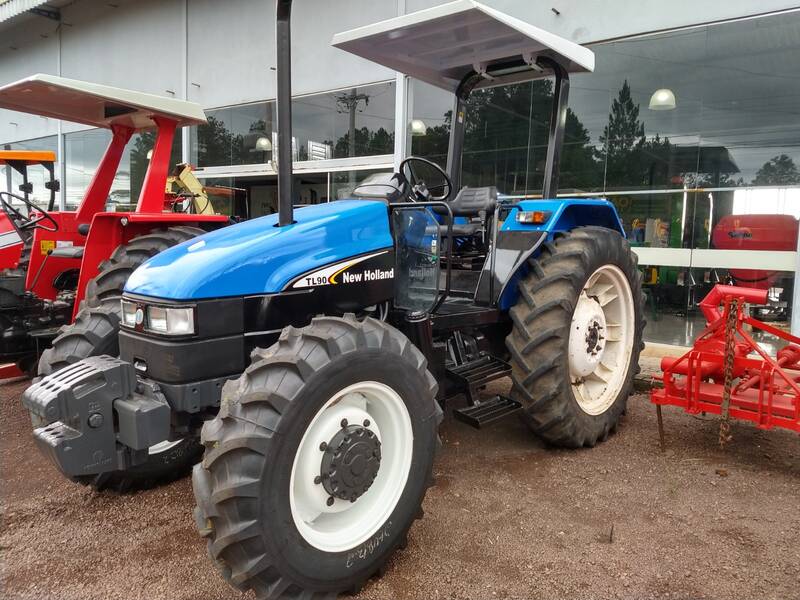 TRATOR NEW HOLLAND - TL 90 - DIE 2062 - ANO 2001 - VENDIDO